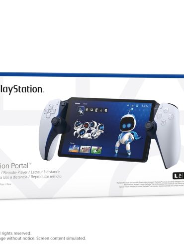 Playstation Sony, Lecteur à Distance Portal 5, Écran LCD Full HD de 8", Jeux en Streaming via Wi-Fi, Retour Haptique & Gâchettes Adaptatives, Couleur : Blanche