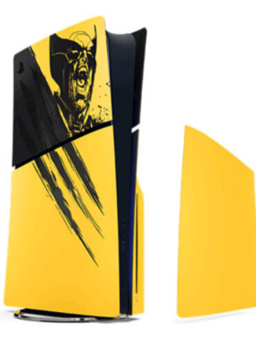 PS5® Console Covers model group  slim  Marvels Wolverine Battle Yellow Limited Edition  PS5