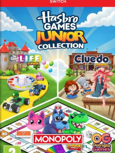 Hasbro Games Junior Collection cover art for Nintendo Switch 2