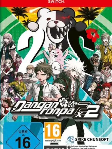 Jaquette Danganronpa 2x2 sur Nintendo Switch 2
