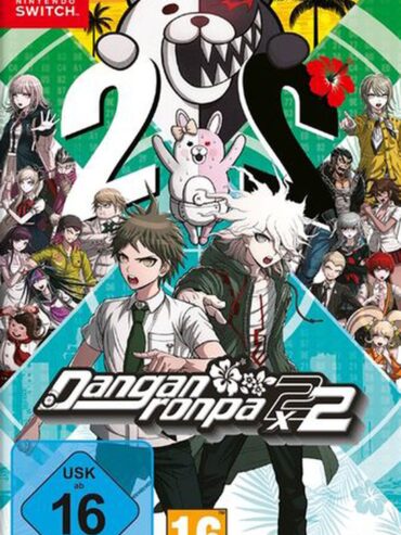 Jaquette Danganronpa 2x2 sur Nintendo Switch