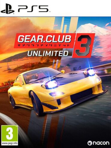 Jaquette Gear Club Unlimited 3 sur PS5