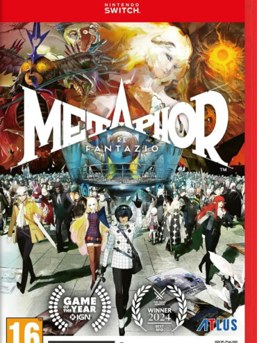 Jaquette Metaphor Refantazio Steelbook Edition sur Nintendo Switch 2