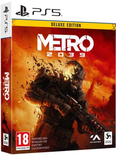Metro 2039 Deluxe Edition cover art for PS5