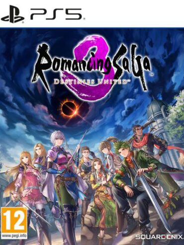 Jaquette Romancing Saga 3 Destinies United sur PS5