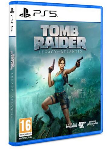 Jaquette Tomb Raider : Legacy Of Atlantis Day One Edition sur PS5