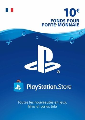 Carte PlayStation Network 10€ – France