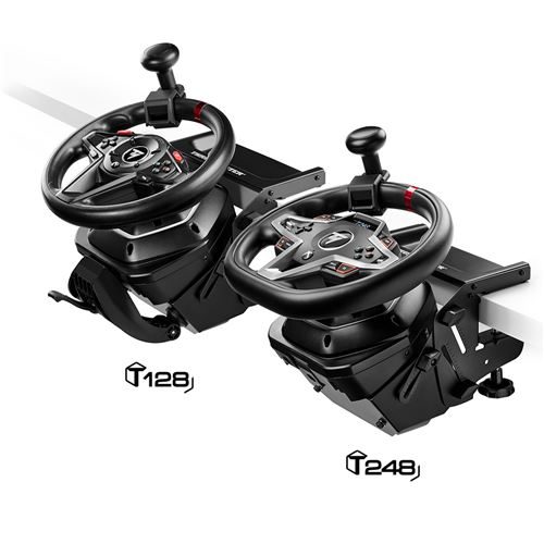 Thrustmaster SimTask Steering Kit – Support De Volant Racing Et Boule De Manœuvre Pour Conduite De Poids Lourds