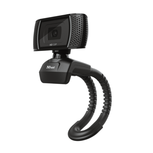 Webcam Hd Avec Microphone Intégré Noir Trust